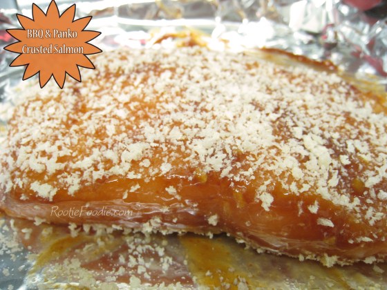bbq panko salmon